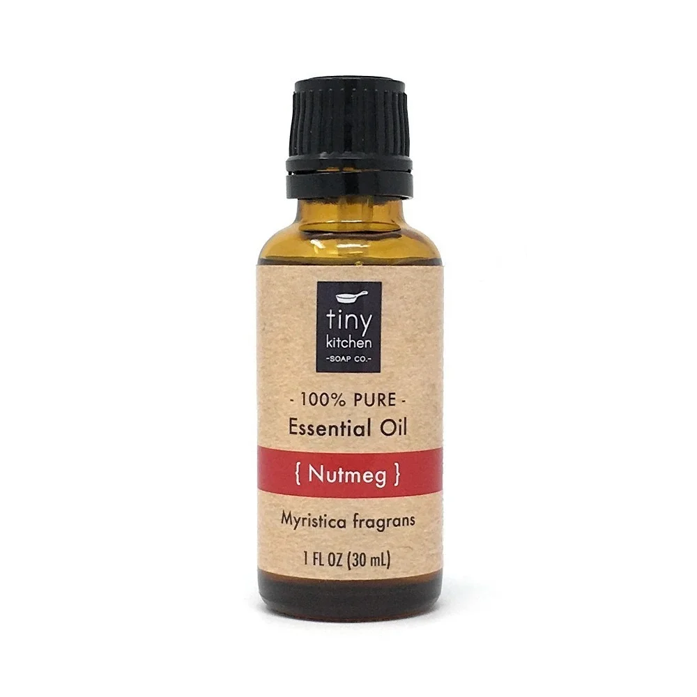 Pure Nutmeg Essential Oil - Myristica fragrans (30 mL / 1 fl oz)